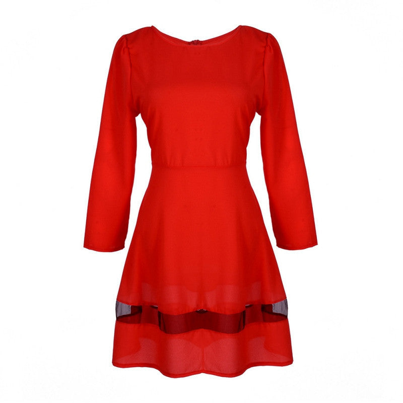 Women Bodycon Long Sleeve Casual Dress Clubwear Plus Size L-6XL