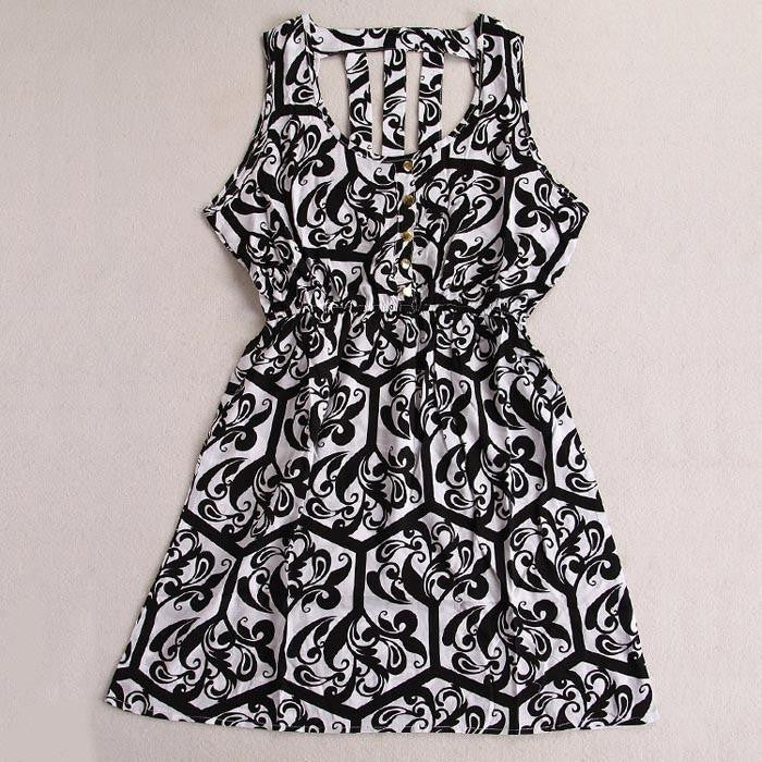 Summer Style Women Casual Dress Eagle Leopard Print Green Summer Dress vestido backless Dresses Plus Size Women Clothing