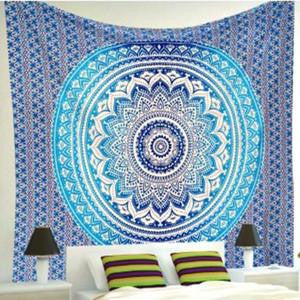 Tapestry Wall Hanging Multifunctional Tapestry Boho Printed Bedspread Cover Mat Blanket Picnic cloth