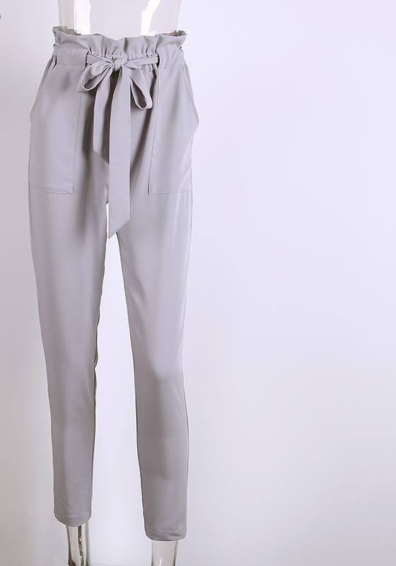 Online discount shop Australia - chiffon high waist harem pants Women stringyselvedge summer style casual pants female New black trousers