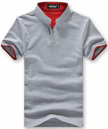 Brand Solid Men's polo shirt Casual Men Short-sleeve Camisa Polo Slim Fit Men Shirt Size M-3XL