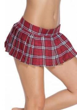 Schoolgirl Plaid Pleated Mini Skirt Falda Mujer Cute Summer Plus Size Women Plaid Vintage Skirts