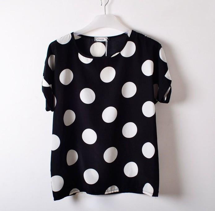 Women Blouses Shirts Chiffon Plus Size Top Tee Short Shirt Woman Clothing Tops Shirt Floral Fashion