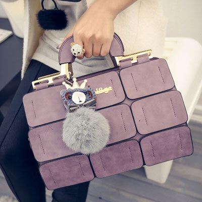 Boston bag inclined shoulder ladies hand bag women PU leather handbag sac woman bags handbags women famous brands-Dollar Bargains Online Shopping Australia