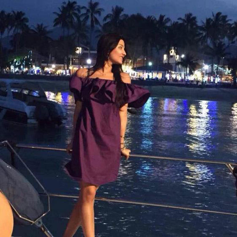 Ruffle Summer Dress Party Elegant White Dress Women Vestidos Slash Neck Dresses For Women Sundress Beach Dress Vestido Plus Size