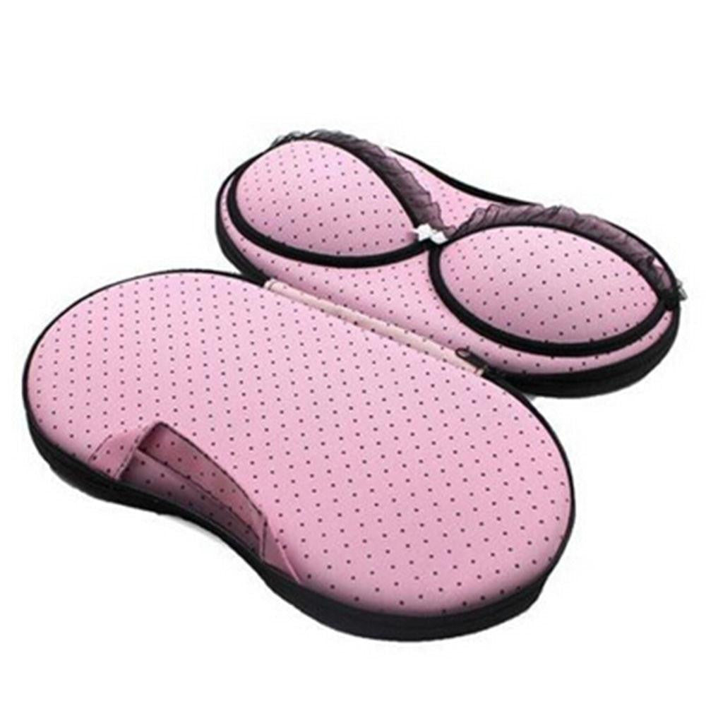 Women Lady Bra Protect Underwear Lingerie Travel Storage Bag Portable Box Case