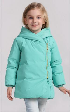 Online discount shop Australia - Children Girls Warm Down & Parkas Children Long Outerwear Jacket & Coat for girls