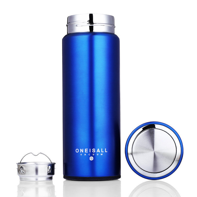 Online discount shop Australia - 450ML Thermos Cup 304 Stainless Steel Insulated Mug With Tea Infuser Thermo Mug Coffee Thermo Mugs Male Gift
