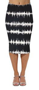 Summer Women's Pencil Skirt High Waist Floral Printing Midi Skirt 21 Colors