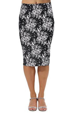 Summer Women's Pencil Skirt High Waist Floral Printing Midi Skirt 21 Colors