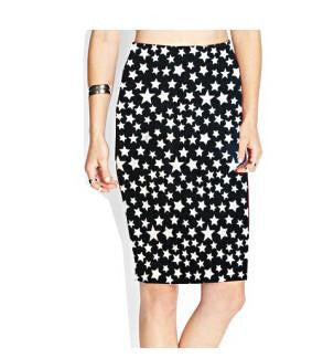 Summer Women's Pencil Skirt High Waist Floral Printing Midi Skirt 21 Colors
