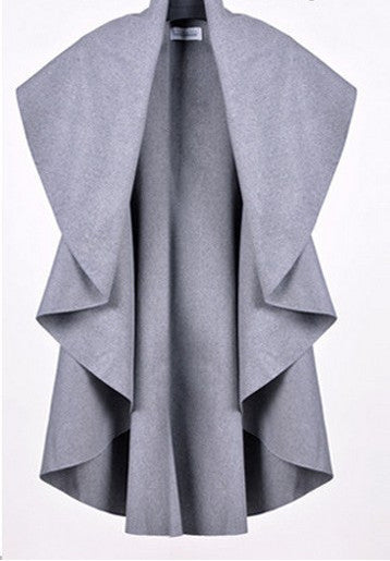 Women Vest Coat Colete Plus Size Loose Irregular Casual Female Coats Jackets Vest Coats 6 Colors