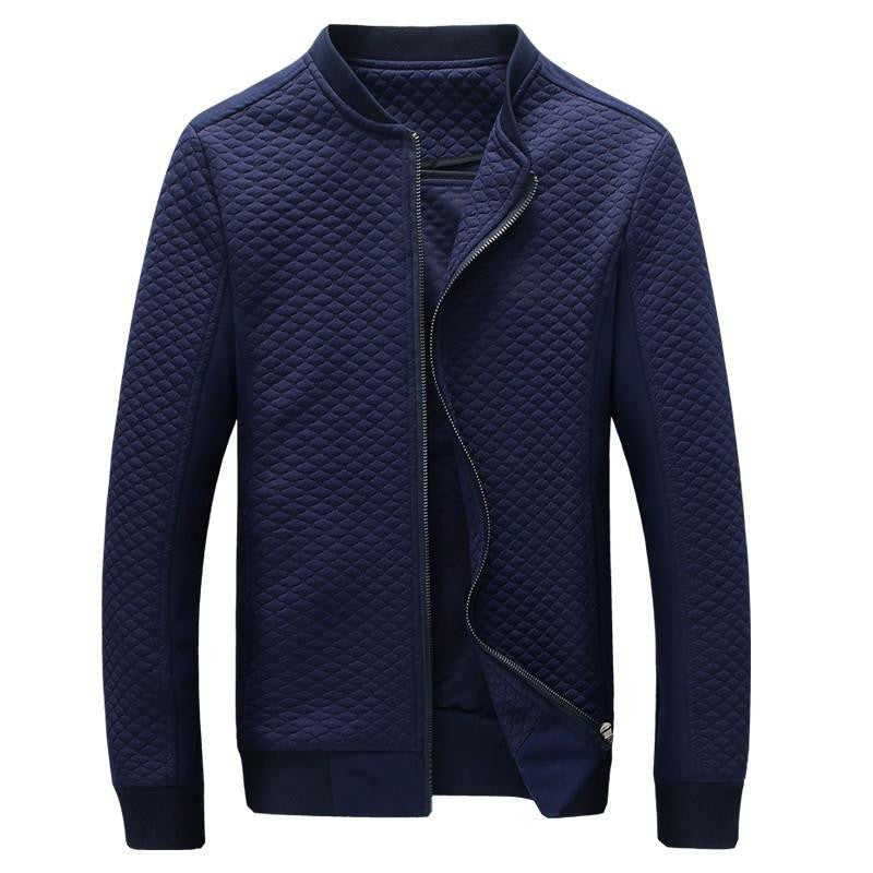Slim Thin Men Jacket Fashion Clothes of high cotton fabric Jackets ZIP closure