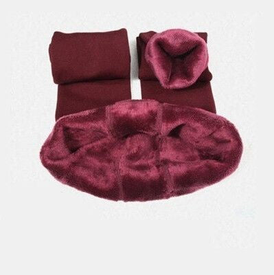8 Colors S-XL Winter Plus Cashmere Leggings Woman Casual Warm Plus Size Faux Velvet Knitted Thick Slim Super Elastic Leggings-Dollar Bargains Online Shopping Australia