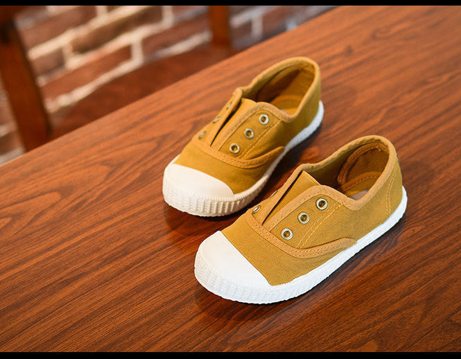 Fashion Simple Design Euro Size 22-37 children boys shoes casual lazy shoes canvas sneakers popular girls flats-Dollar Bargains Online Shopping Australia