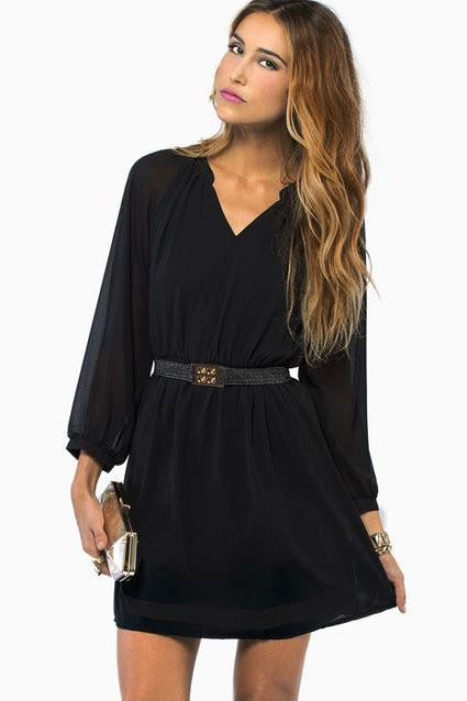 Summer Women Dress Long Sleeve Waist Elastic Chiffon Brief Casual Dress For Women Plus Size Party Dresses vestidos NC-406