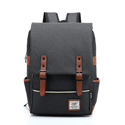 Vintage Women Canvas Backpacks For Teenage Girls School Bags Large High Quality Mochilas Escolares Fashion Men Backpack-Dollar Bargains Online Shopping Australia