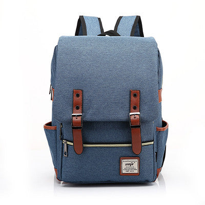 Vintage Women Canvas Backpacks For Teenage Girls School Bags Large High Quality Mochilas Escolares Fashion Men Backpack-Dollar Bargains Online Shopping Australia