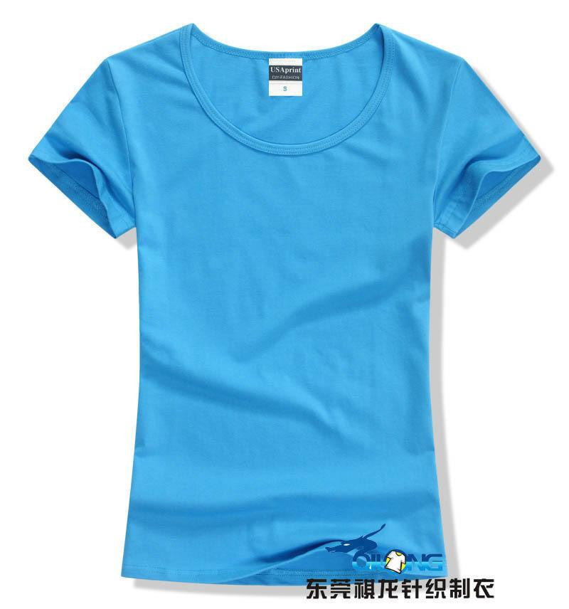 Online discount shop Australia - Brand New fashion women brand tee tops Short Sleeve Cotton tops for women clothing solid O-neck t shirt ,