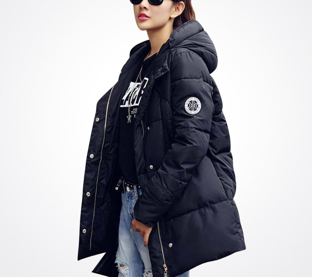 Long Parkas Female Women Coat Thickening Cotton Jacket Womens Outwear Parkas for Women Outwear