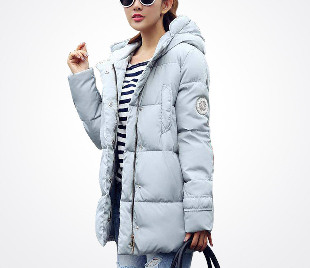 Long Parkas Female Women Coat Thickening Cotton Jacket Womens Outwear Parkas for Women Outwear
