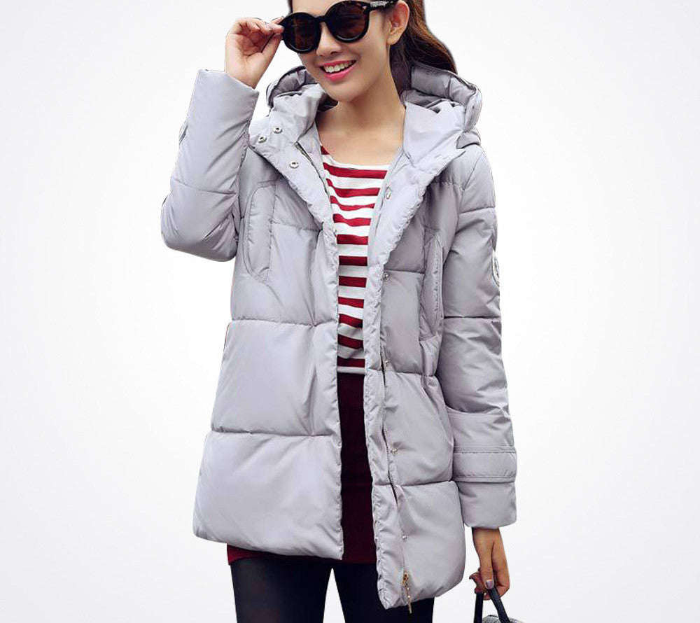 Long Parkas Female Women Coat Thickening Cotton Jacket Womens Outwear Parkas for Women Outwear