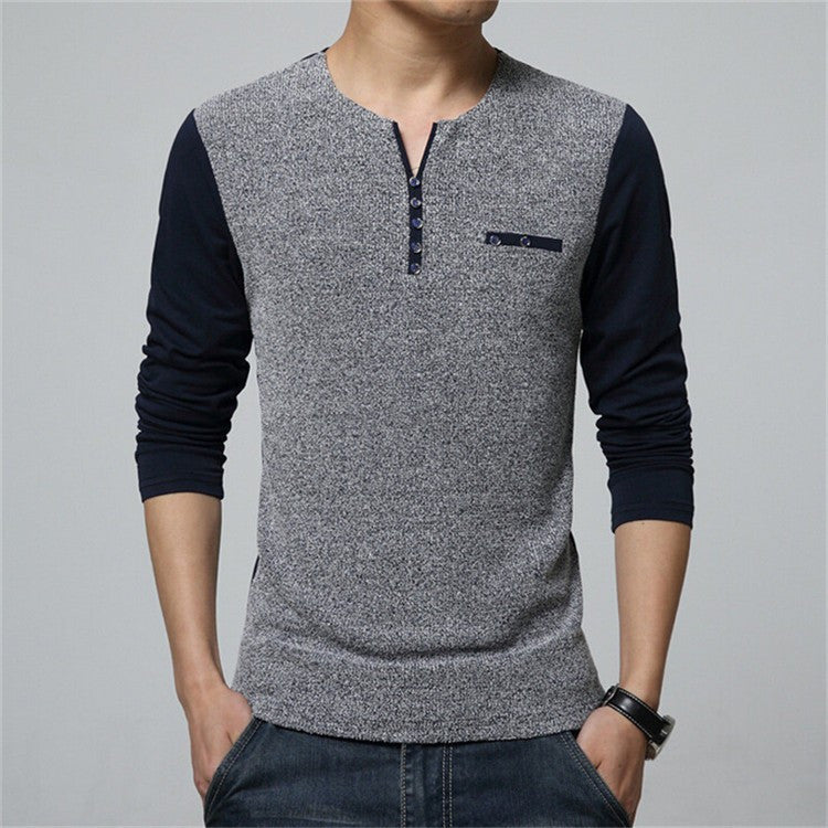 Polo Men Shirt Mens Long Sleeve Solid Shirts Polos Casual cotton Plus Brand Tops Tees