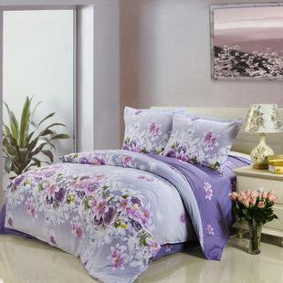 Online discount shop Australia - Bedding-set 4pcs Super King Size Bedding Sets Bed Sheets Duvet Cover Bedclothes Linen Bedspread No Comforter