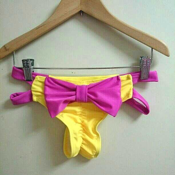 Summer style swimsuit bow bikini bottom cute Swimwear brand biquini bikinis swim suit women usa brazilian bikini bottoms-Dollar Bargains Online Shopping Australia