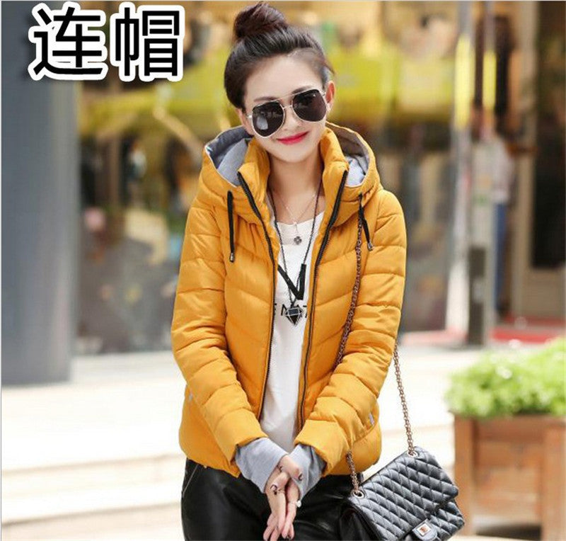 Wadded Jacket Female Women Jacket Down Cotton Coat Slim Parkas Ladies Plus Size Womens Jackets And Coats C2262