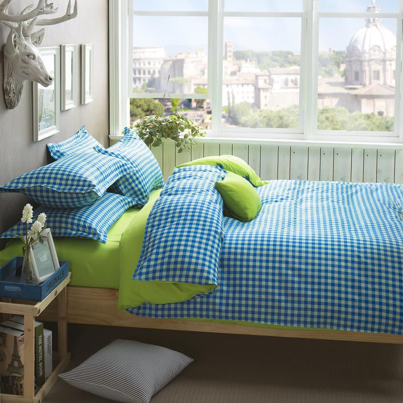 polyester pear apple yellow queen twin full bedding bed sheet set bedclothes duvet cover set bedding set