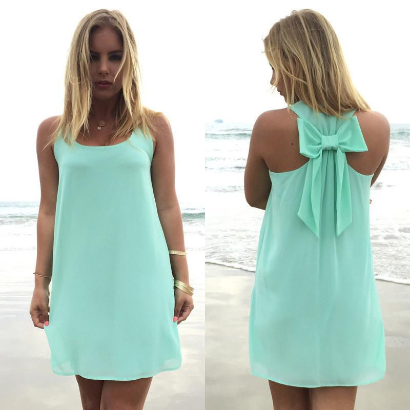 Summer dress summer style women casual sundress plus size women clothing beach dress chiffon