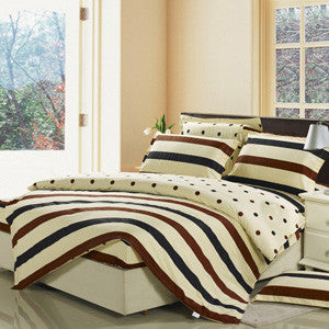 Bedding set 6pcs duvet doona quilt fitted cover ned sheet 100% cotton king queen full twin size bedclothes linens-Dollar Bargains Online Shopping Australia