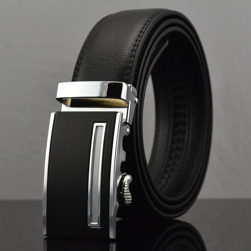 Business Belts For Men Ceinture Luxury Genuine Leather Belt Buckle Wide Belt Fashion Jeans Men Brand Pants Strap 130cm Q170-Dollar Bargains Online Shopping Australia
