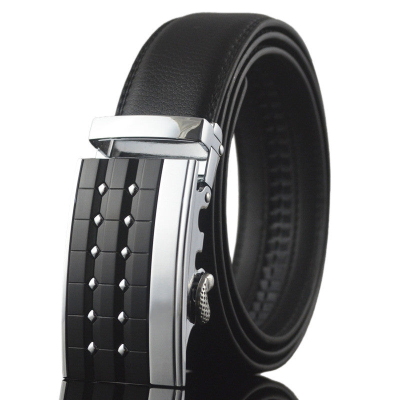 Business Belts For Men Ceinture Luxury Genuine Leather Belt Buckle Wide Belt Fashion Jeans Men Brand Pants Strap 130cm Q170-Dollar Bargains Online Shopping Australia