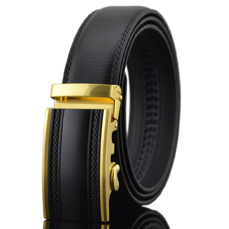 Business Belts For Men Ceinture Luxury Genuine Leather Belt Buckle Wide Belt Fashion Jeans Men Brand Pants Strap 130cm Q170-Dollar Bargains Online Shopping Australia