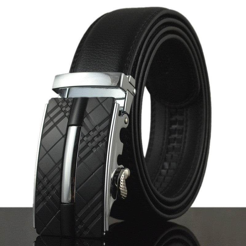 Business Belts For Men Ceinture Luxury Genuine Leather Belt Buckle Wide Belt Fashion Jeans Men Brand Pants Strap 130cm Q170-Dollar Bargains Online Shopping Australia