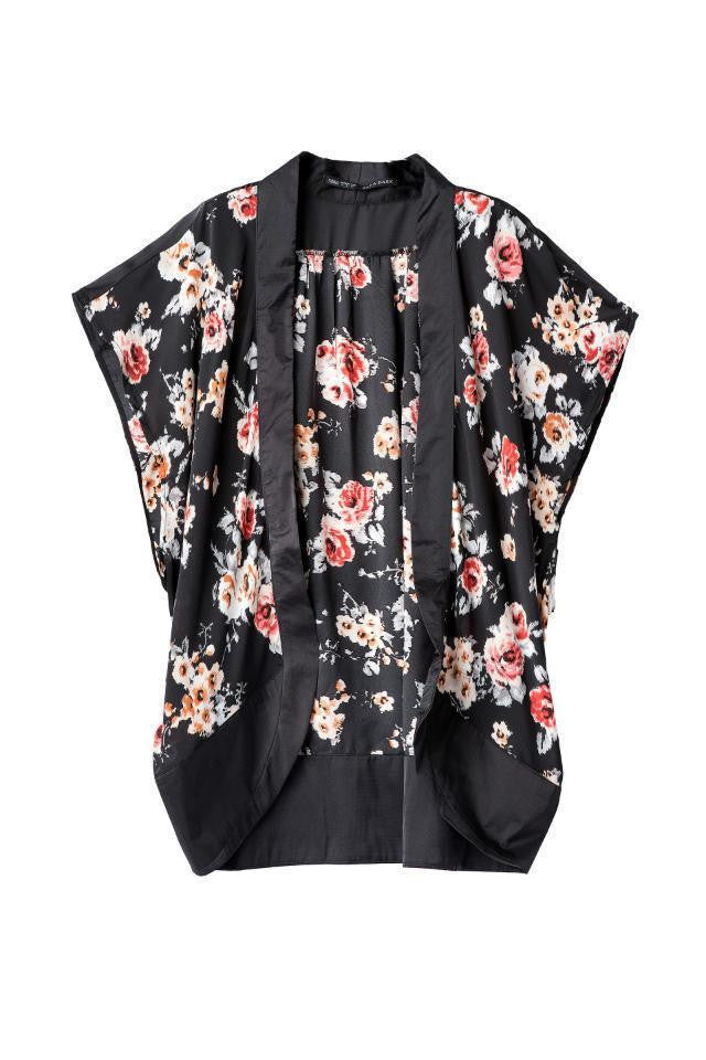 Online discount shop Australia - Women's Floral Chiffon Kimono Cardigan Japanese Elegant Kimonos For Women Stylish Ladies Sexy Cape