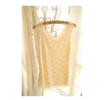 Women Candy Color Floral Lace Top Short Sleeve Blouse Crew Neck shirt