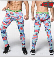 Men Compression Pants Tights Casual Bodybuilding Mans Trousers Brand Camouflage Army Green Skinny Leggings-Dollar Bargains Online Shopping Australia