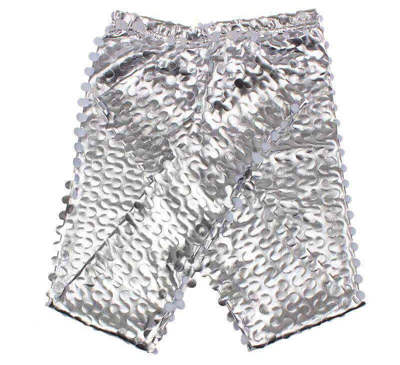 Fashion Women's Gothic Punk Rock Metal Bright Pierced Scales Hole Ripped PU Leather Elastic Leggings Stretch Pants