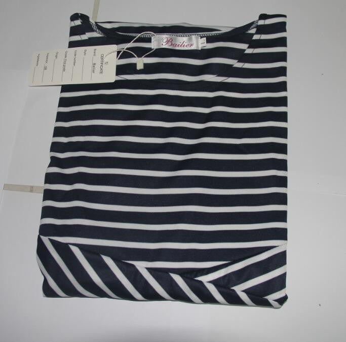 Summer Dress Ladies Dresses Mujer Slimming Striped Dress Plus Size Women Clothing Vestido Dresses Summer Style C162