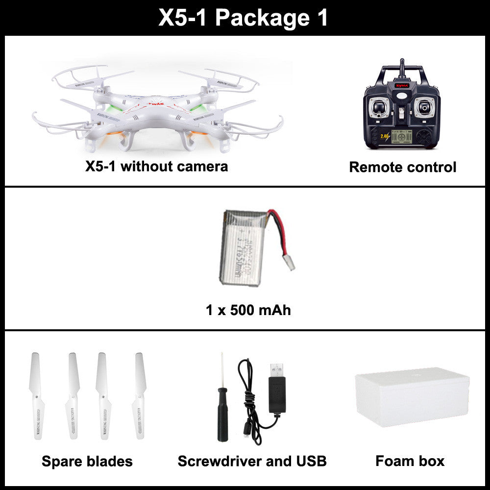 Quadcopter Drone With Camera Syma X5-1 rc helicopter dron no camera-Dollar Bargains Online Shopping Australia