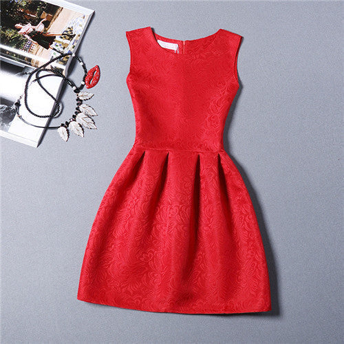 Red Pink Black White Robe Women Solid Dress Ladies Party Evening Elegant Casual Mini Sleeveless Short A Line Plus Size Dresses