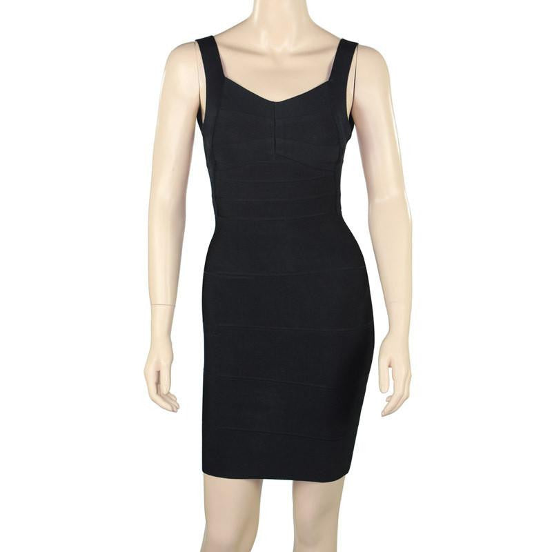 Spaghetti strap celebrity HL bandage dress open back sexy night club party yellow short mini backless dress vestido HL1113