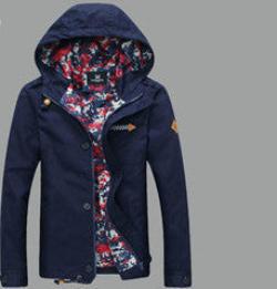 Online discount shop Australia - HEE GRAND Men's Jacket New Arrival Men Jacket With Hood Fashion Jacket Casual  Jacket 5 Colors MWJ806