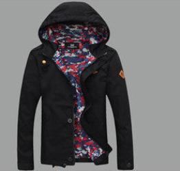 Online discount shop Australia - HEE GRAND Men's Jacket New Arrival Men Jacket With Hood Fashion Jacket Casual  Jacket 5 Colors MWJ806