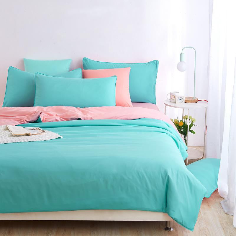 Online discount shop Australia - HOMETEXTILE BEDDING SET DUVET COVER 3/4PCS DUVET COVER SET QUILT COVER SET