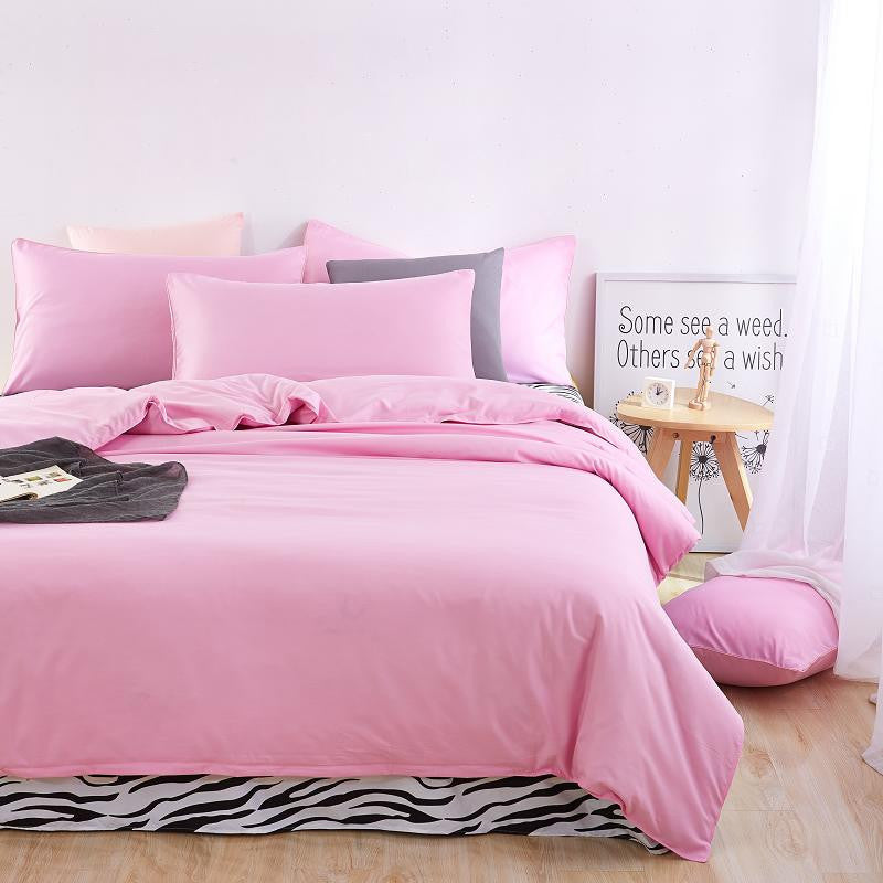 Online discount shop Australia - HOMETEXTILE BEDDING SET DUVET COVER 3/4PCS DUVET COVER SET QUILT COVER SET