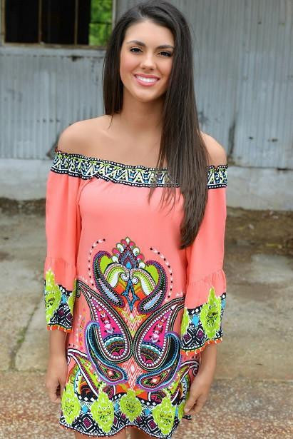 Summer beach Dress Fashion Bohemian Boho Flower Print Off Shoulder Womens Casual Vintage Women Plus Size Dresses